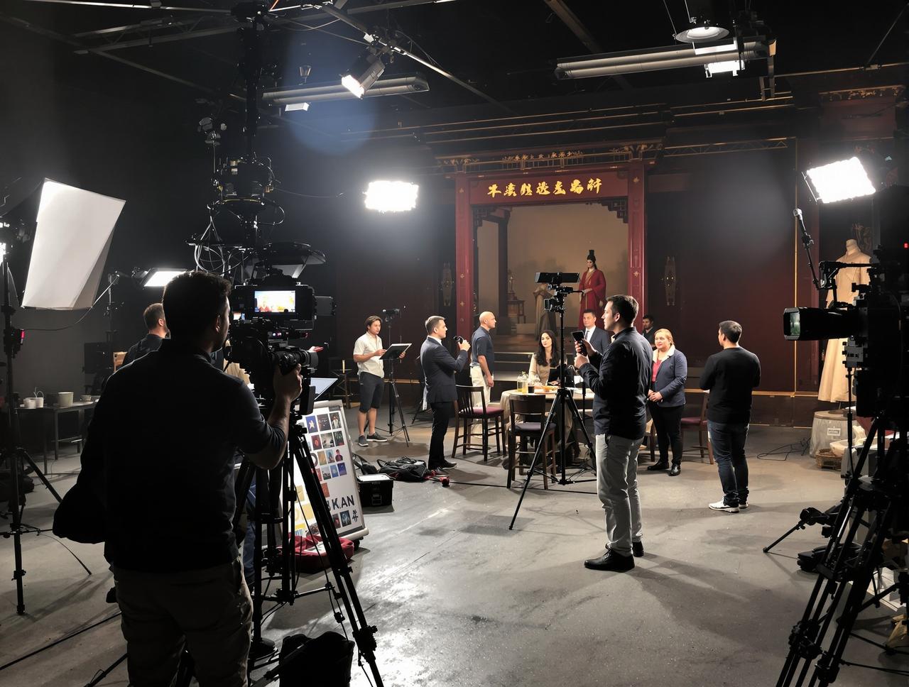 神秘视频制作现场